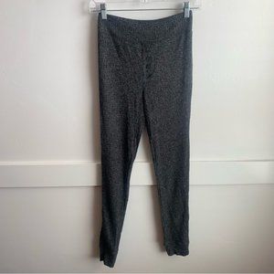 Aerie Dark Gray Waffle Knit Thermal Lounge Pants